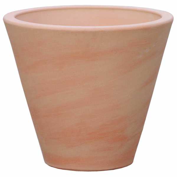 Hentschke Keramik Pflanzgefäß Form 354 in terra-hell