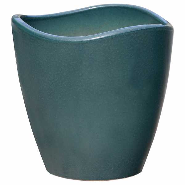 Hentschke Keramik Pflanzkübel Form 629 in effekt-grün