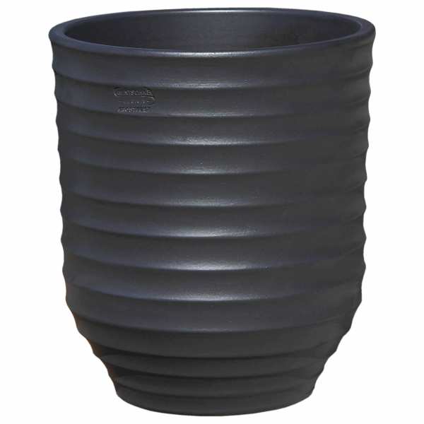 Hentschke Keramik Blumenkübel Form 332 in anthrazit