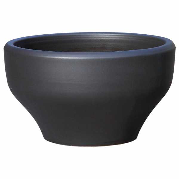Hentschke Keramik Pflanzgefäß Form 360 in anthrazit