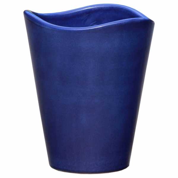 Hentschke Keramik Pflanzkübel Form 608 in effekt-blau