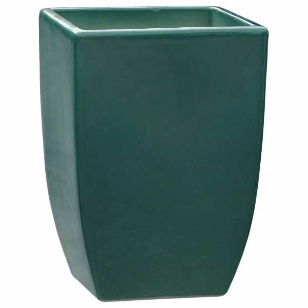 Hentschke Keramik Pflanzgefäß Form 227 in effekt-grün